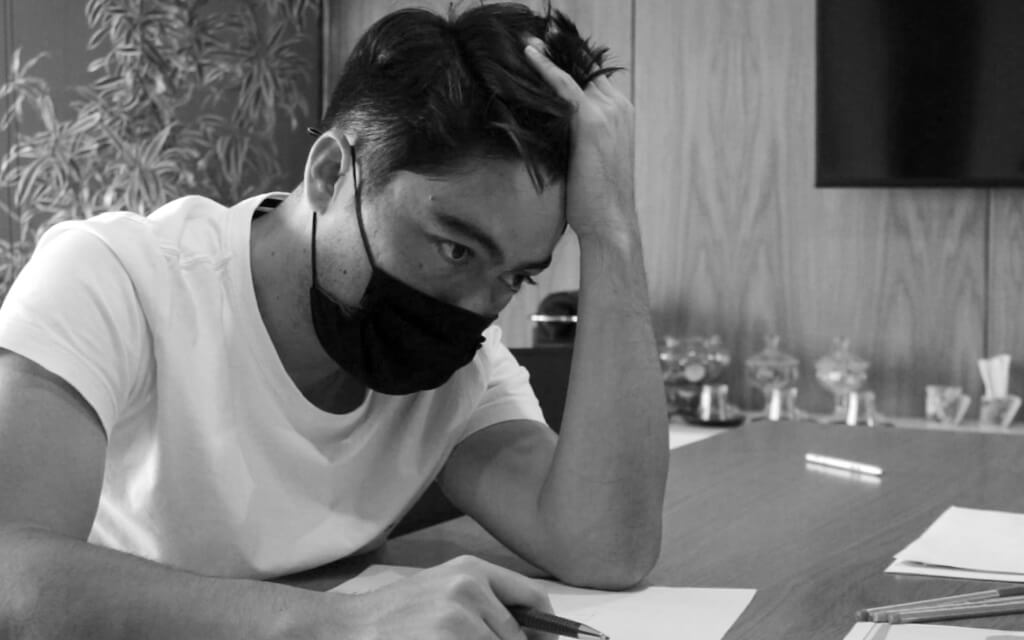 Estressado, no home office