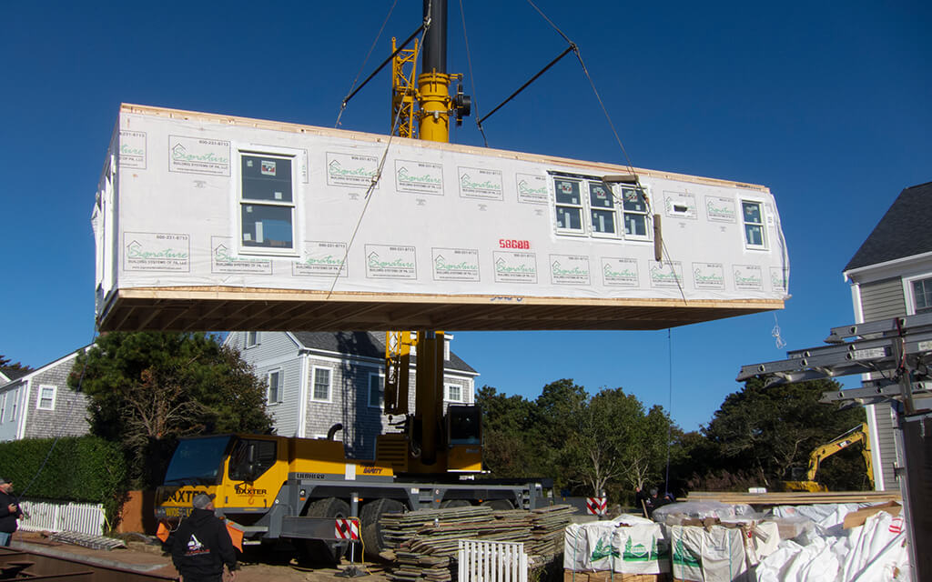Módulos transportados, colocando um fim na construção tradicional