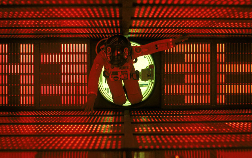 Cena do filme "2001: Uma odisseia no Espaço"